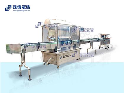 全自動(dòng)灌裝、旋蓋生產(chǎn)線